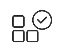 Icono que indica alta resolución y precisión de la fotogrametría