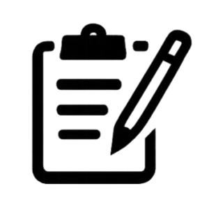 Icono de libreta de informes