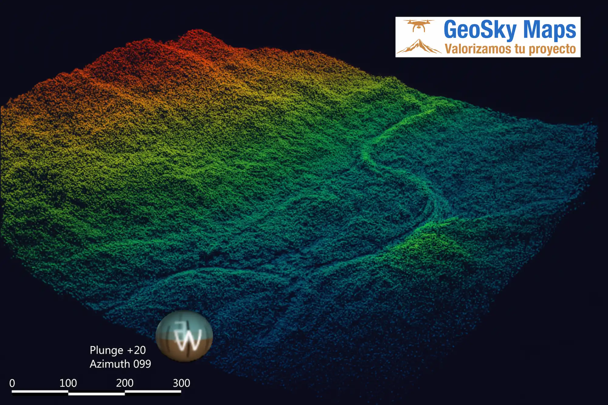 Nube de puntos LiDAR Servicios