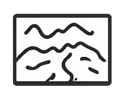 Icono que indica ortomosaico de alta resolución
