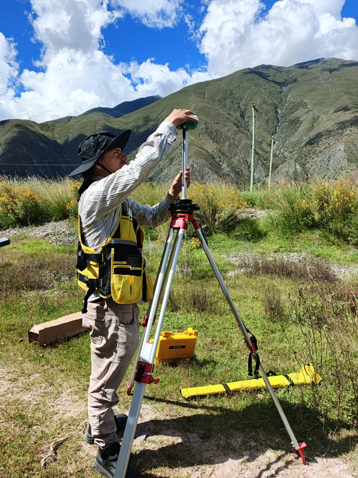 Instalación de base GNSS